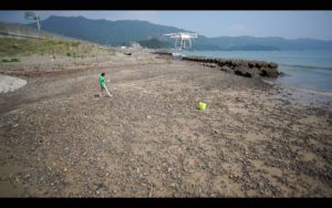 kuku movie　サーフィン×ドローン＠徳島　ホットでクールなメイキング映像