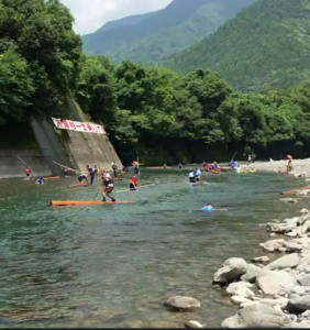 ＫＵＫＵのルーツ？！ ～木頭杉一本乗り～