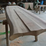 国産（那賀町産）杉サップボード　製作風景①