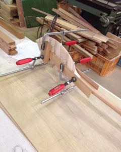 ウッドパドル製作中！