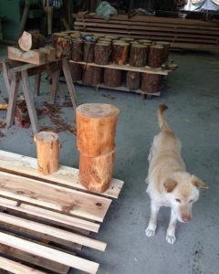 KUKUトーチ製作中です。