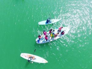 さくら祭りサップ体験会