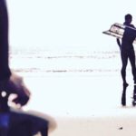 今日はフィンレスボードで楽しむ!