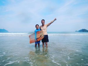 KUKUpaipoboard 長さ97.5センチ。