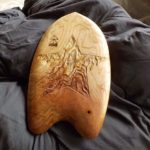 木頭杉の杢板　kukuハンドプレーン　