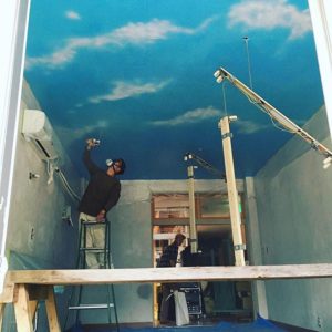 木沢保育園の改修作業のお手伝い