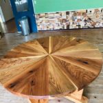 円卓　木沢保育園へ