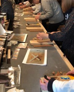 OLUYO×wood head×KUKU 五稜箸作りワークショップ