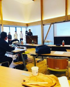 ICSカレッジオブアーツの学生の皆さんのプレゼン