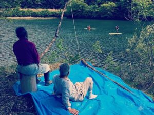 ヨンロッパ主催のイベント 田植え&サップ体験