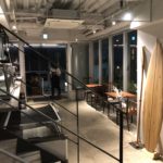 turn tableさんでのウッドサーフボードディスプレイ