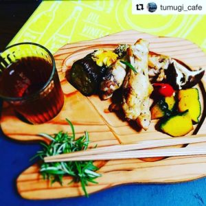 徳島つむぎカフェさんにもKUKU BBQプレートを使って頂きました！