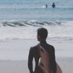 KUKU FISH woodboard surfing