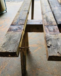 木桶再生プロジェクト2　タガ発見