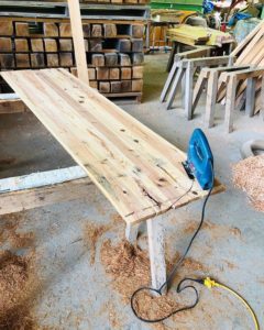 木桶再生プロジェクト6    カッティング