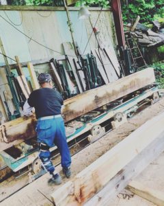 木頭杉の新たなプロジェクト　匠とともに