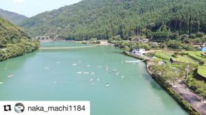 ドローンで撮影！なかなか見れない景色 KUKU SUP