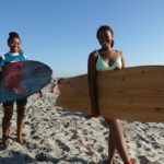 週末はキッズたちにサーフレッスン！