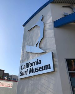 Oceansideのカリフォルニアサーフミュージアムにて