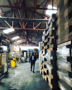 KUKUの梱包箱をいつもご用意して頂いてる上村紙器さんにお邪魔しました！