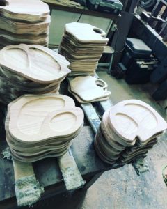 プレートの新作、ＫＵＫＵビュッフェプレートがまもなく完成！