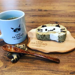 KUKUコースタープレート＠徳島cafeAKANEKOさん