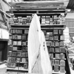 ディスプレイ用サーフボード最終段階に!