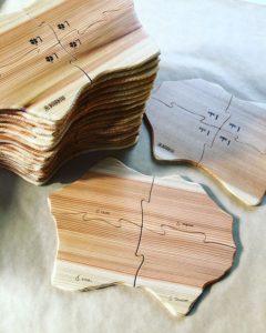 ウトウークさんコラボ企画のKUKUプレート