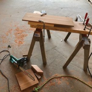 ヨンロッパカフェさんトレーとプレートの製作開始！