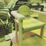 KUKU製作チームの要、泉林産さんの仕事のお手伝い