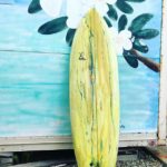 木頭杉ストリンガー搭載のサーフボード!