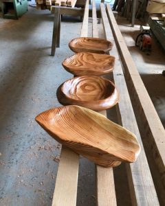 KUKU手彫りプレート　カレーなどにどうぞ！