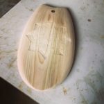 KUKUハンドプレーン那賀町産ヒノキ材使用