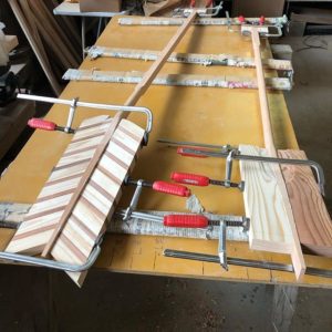 KUKU paddle　ブレード製作