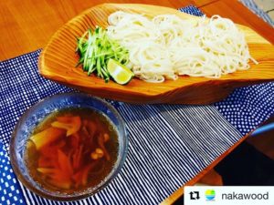 KUKU手堀りプレート×半田そうめん