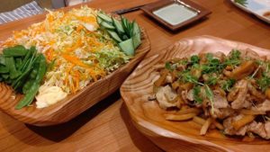 KUKU手彫りプレート　大皿で活躍！