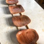 KUKU木頭杉手彫りプレート