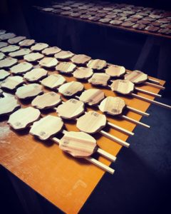 KUKUコースターオーダー分塗装完了！