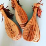 パドル型木頭杉トロフィー完成!