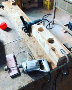 KUKUの新たなソロキャンプ用グッズ製作開始！