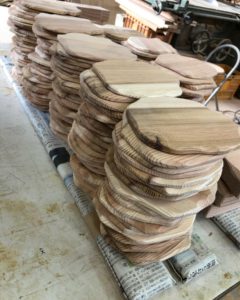 KUKUコースター 想いを込めて製作