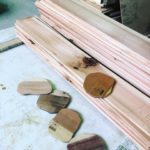 杉コースター製作 -木取り-