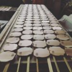KUKUコースター製作 -オイル塗装-