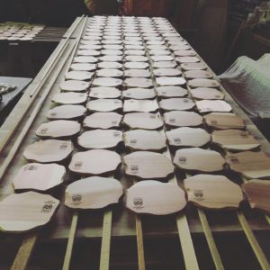 KUKUコースター製作　-オイル塗装-