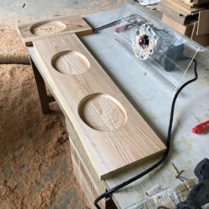 KUKUプレート製作　-窪みの彫り込み-