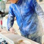 杉の良い香りに包まれてます!