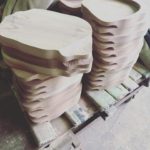 KUKUプレート 朝からガッツリ製作中