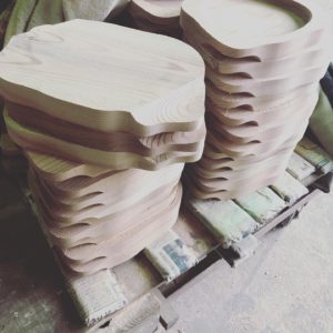 KUKUプレート　朝からガッツリ製作中