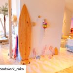 杉のウッドサーフボード　そろそろnewモデルを作ります