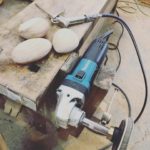 KUKU wood stones仕上げ磨き